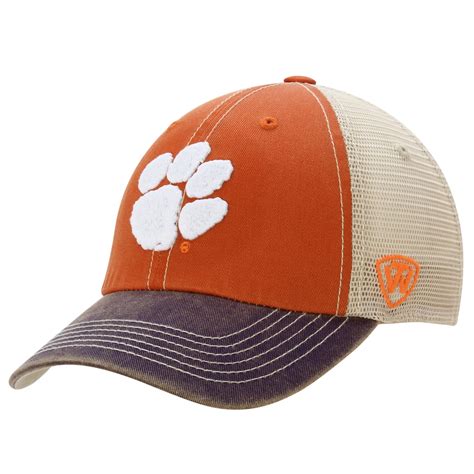 Top Of The World Clemson Tigers Orange Offroad Trucker Adjustable Hat