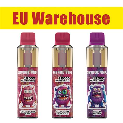 2024 Now EU Warehouse Wholesale Savage Vape 15000 12000 Oil Coil