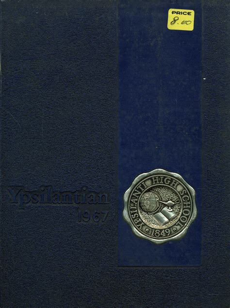 1967 yearbook from Ypsilanti High School from Ypsilanti, Michigan