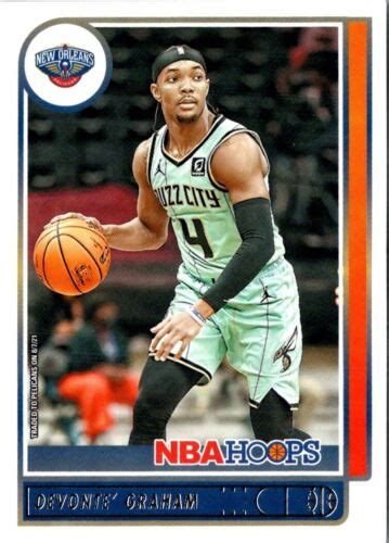 2021 Hoops Devonte Graham 180 New Orleans Pelicans Basketball Card EBay