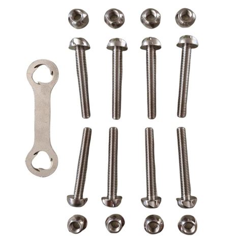 Pack 8 Tornillos Antirrobo Domin Go Camper Para Tienda De Techo