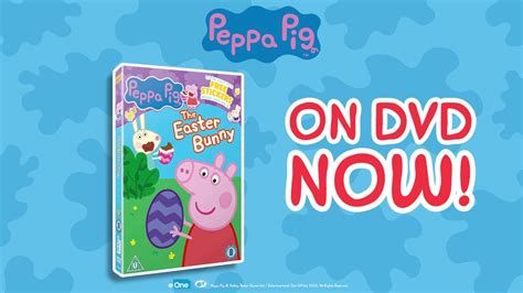 Peppa Pig Easter Bunny DVD Available Now Egg Hunt YouTube