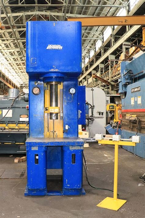 Ton Denison Multipress Hydraulic C Frame Press Stroke