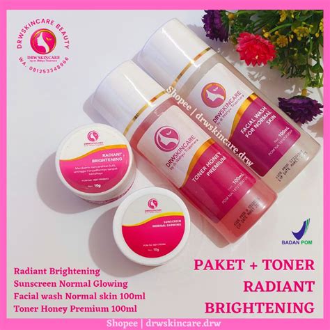 Jual PAKET RADIANT BRIGHTENING RADIANT GLOW BRIGHTENING CREAM BCB