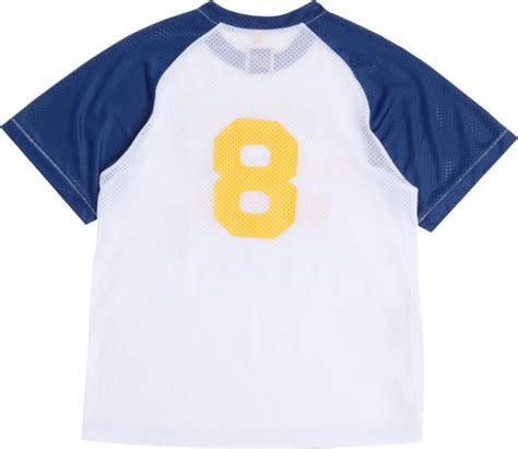 Gallery Dept White And Blue Sleeve Mesh T Shirt Inc Style