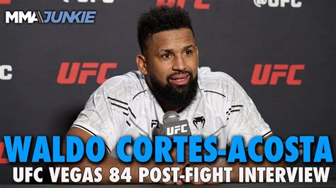 Waldo Cortes Acosta Reveals Why He Taunted Andrei Arlovski He Was Mad