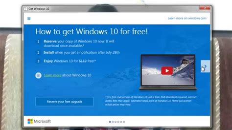 How To Reserve Windows 10 Update For 29 July Release Date In Windows 7