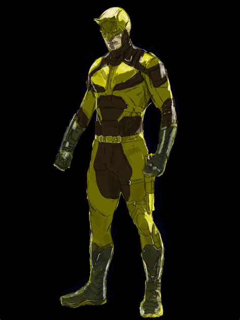 My Version Of The Mcu Daredevil Suit With A Bit More Yellow R