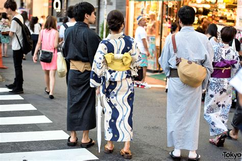 Japanese Yukata In Harajuku 45 Tokyo Fashion