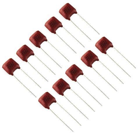 Nf V Dip Polyester Film Capacitor Pack Of Darkoct