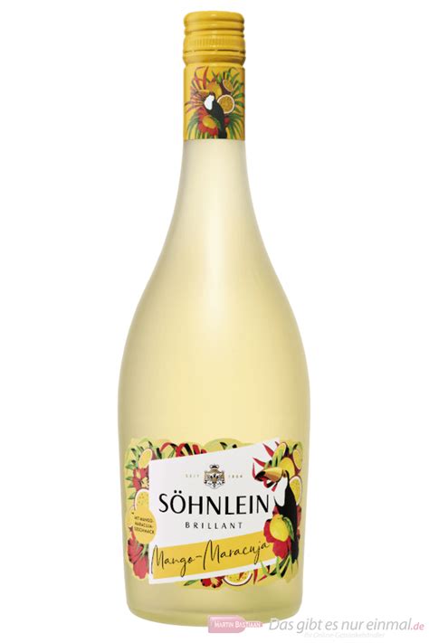 Söhnlein Brillant Sparkling Mango Maracuja 6 0 75l Flasche