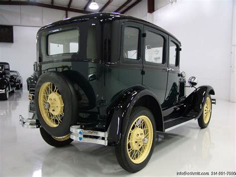 1929 Ford Model A Town Sedan Daniel Schmitt And Co Classic Car Gallery