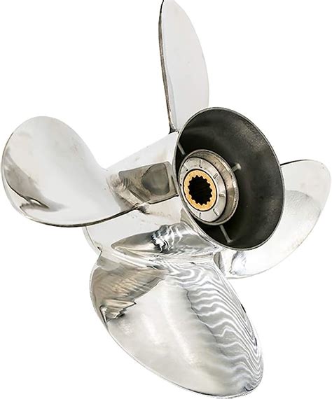 Amazon Flish Stainless Steel Outboard Propeller Boat Props For