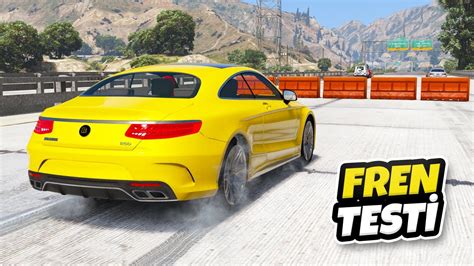 Mercedes Ailesi Arabalar Fren Testine Giriyor Gta Youtube