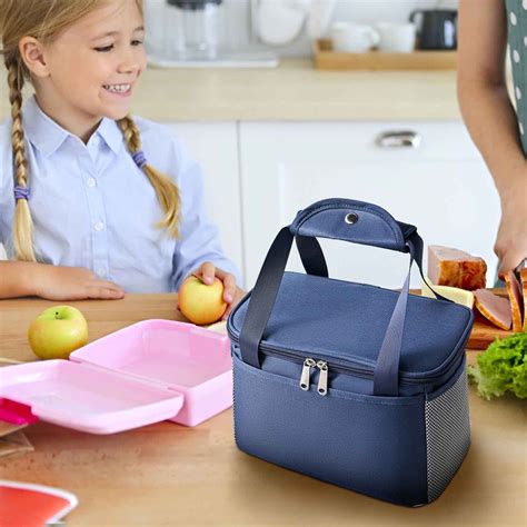 LSLJS Lunch Bag For Women & Men Bento Lunch Box Nylon Cloth Lunch Bag Outdoor Picnic Bag