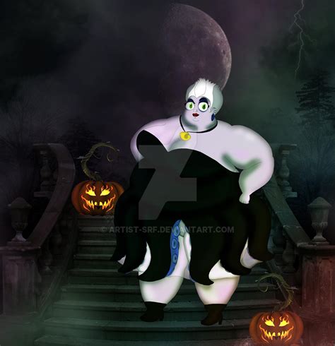 Germaine Dressed as Ursula for Halloween by ARTIST-SRF on DeviantArt