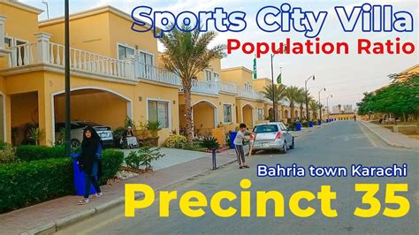 Bahria Sports City Villas Karachi Precinct Bahria Town Karachi L