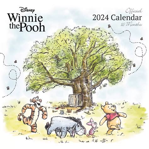 Winnie The Pooh Day 2024 Uk Calendar Irene Leoline