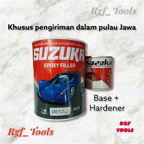 Jual Epoxy Filler Suzuka Grey L Komponen Shopee Indonesia