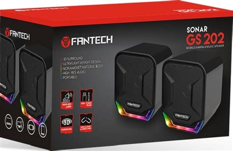 Fantech Sonar Gs Mobile Gaming Music Speaker Mm Driver Unit