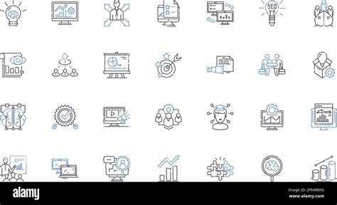 Risk Assessment Line Icons Collection Hazard Probability