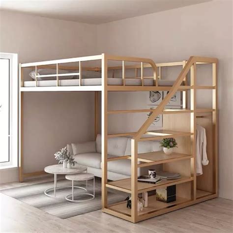 preordersg sellersteel loft bedframe  stairs