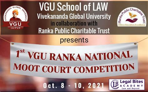 St Vgu Ranka National Moot Court Competition