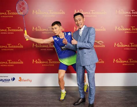 LEE CHONG WEI MAKES HIS MADAME TUSSAUDS DEBUT IN SINGAPORE The