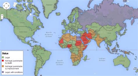 77 Countries Where It S Still Illegal To Be Gay KQED