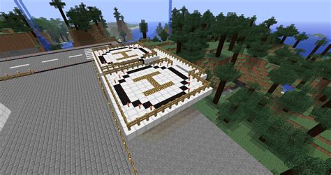 Helicopter Pad Minecraft Project