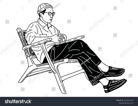 Person Sitting On Chair Clipart For Blueprint