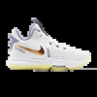 Pre-owned Nike Lebron Witness 5 'summit White Metallic Bronze' | ModeSens