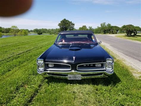 1966 PONTIAC GTO CONVERTIBLE 455 PONTIAC TRI POWER for sale