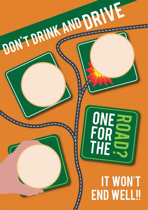 No Drinking And Driving Posters