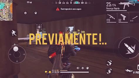 Free fire probando la nueva actualización en clasificatoria YouTube