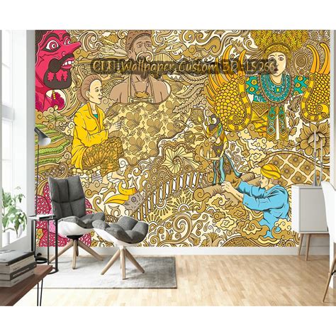 Jual Pusat Cetak Printing Wallpaper Custom 3d Wallpaper Dinding