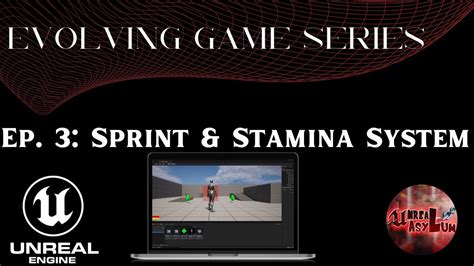 Unreal Engine 5 Tutorial Evolving Game Series Ep 3 Sprint And Stamina