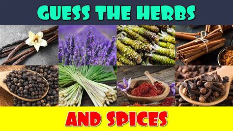 Guess The Herbs And Spices Quiz YouTube