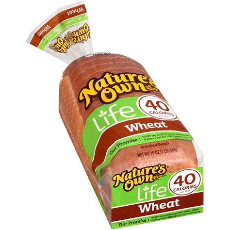 Natures Own Life Wheat Bread Calories Bread Poster