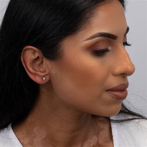 9ct Rose Gold 0.25ct Diamond Stud Earrings