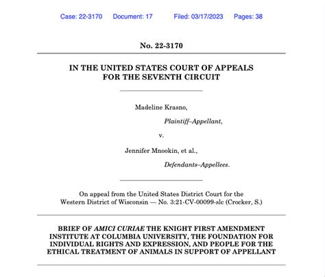 Stephanie Krent On Twitter On Friday Knightcolumbia Filed An Amicus