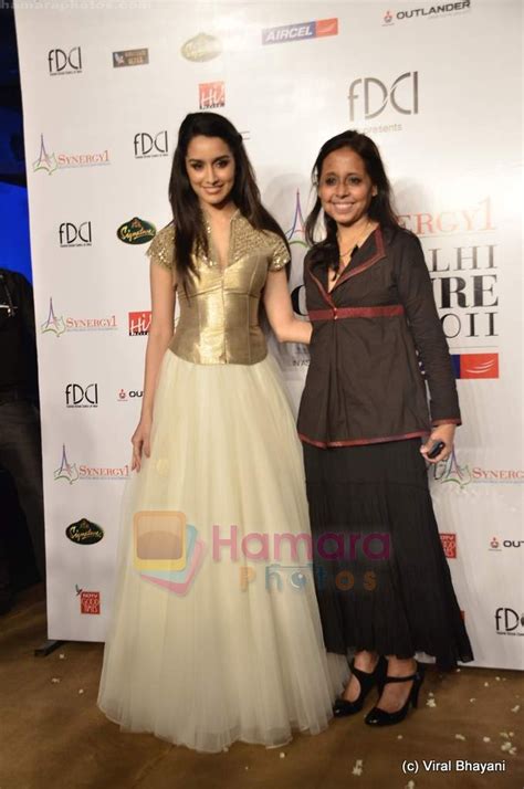 Shraddha Kapoor On Day Of Synergy Delhi Couture Week In Taj