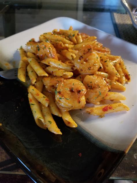 Homemade Bang Bang Shrimp Penne Rfood