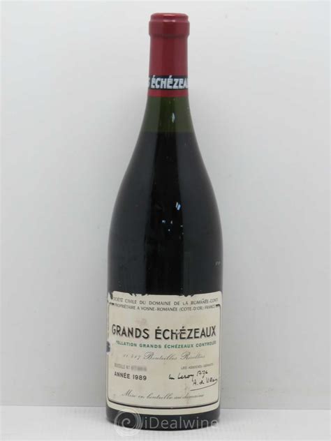 Acheter Grands Echezeaux Grand Cru Domaine De La Roman E Conti