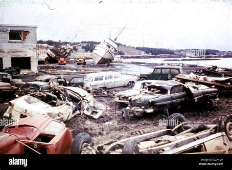 Terremoto de Alaska el 27 de marzo de 1964 Los daños del tsunami a lo