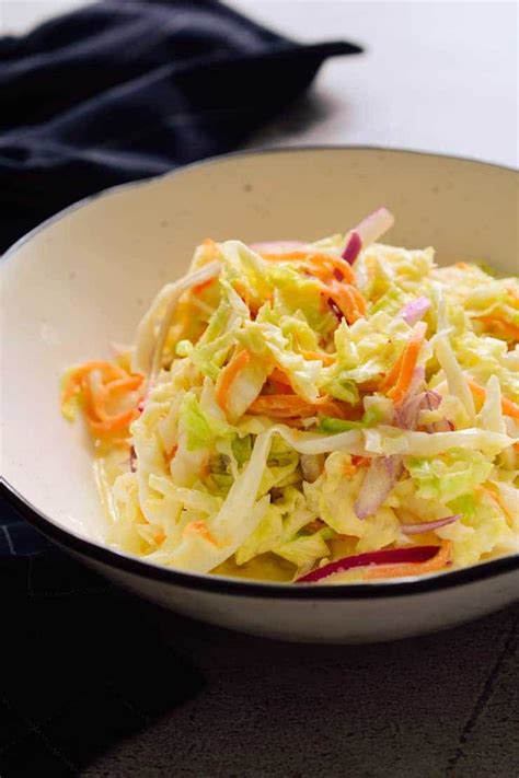 Vegan Coleslaw The Stingy Vegan