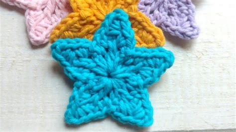 COMO TEJER UNA ESTRELLA A CROCHET Paso A Paso Estrellas De