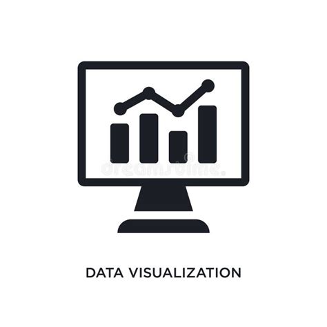 Data Visualization Isolated Icon Simple Element Illustration From