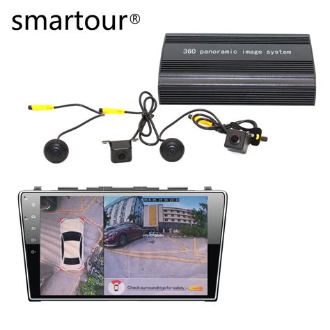 Smartour Car 1080P Super HD 360 Degree Bird View System Panoramic View