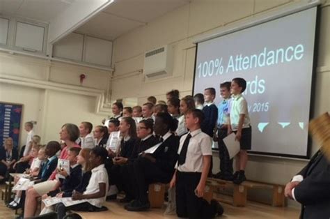 Whitegate Primary School 100% Attendance Awards | Blog | Aquinas Foundation